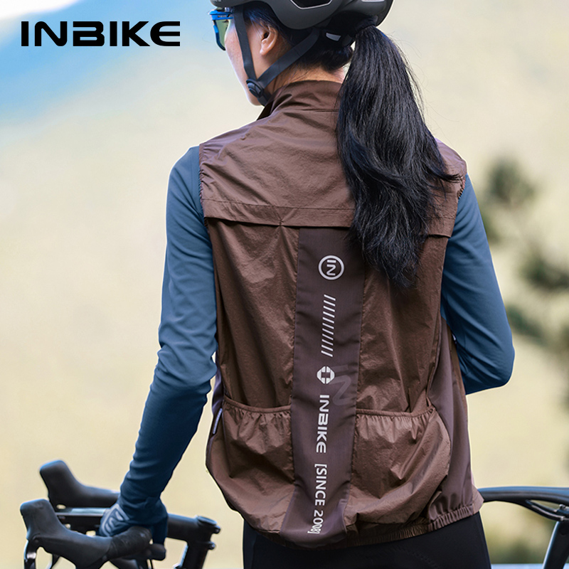 Cycling Commuter Jacket - INBIKE kadın bisiklet yelek kolsuz koşu