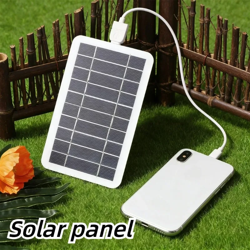Usb Charger Dynamo - 5V 5W Güneş Paneli Şarj Cihazı,
