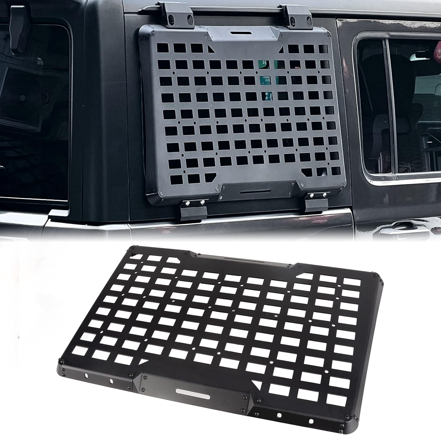 Cargo Rack Aluminum - Arka Sağ Cam Molle Paneli Modüler