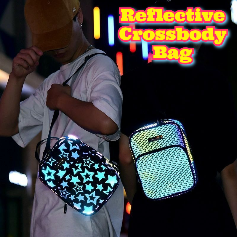 Cycling Commuter Bag - Yansıtıcı Çapraz Askılı Çanta Çok Amaçlı