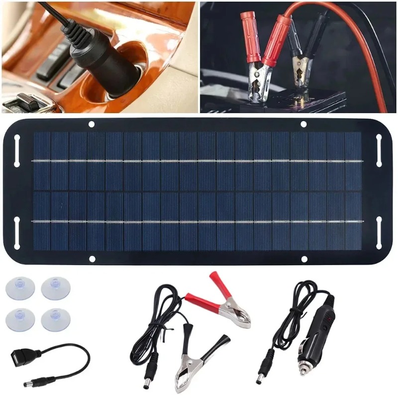 12V Güneş Paneli Kiti IP65 Su  - Usb Charger Dynamo incelemesi ve fiyatı