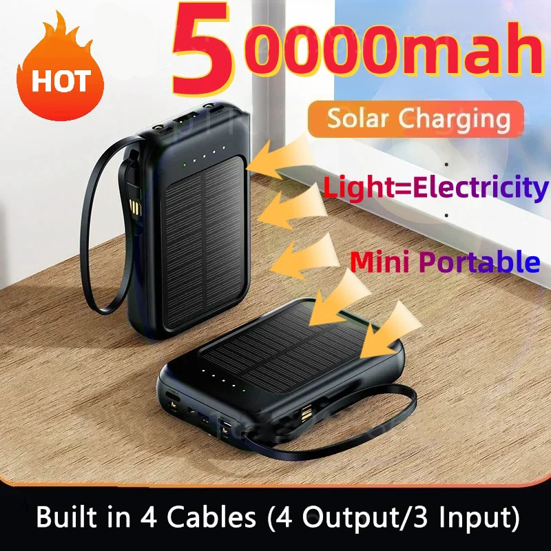 50000mah Güneş Enerjili Powerb - Usb Charger Dynamo incelemesi ve fiyatı