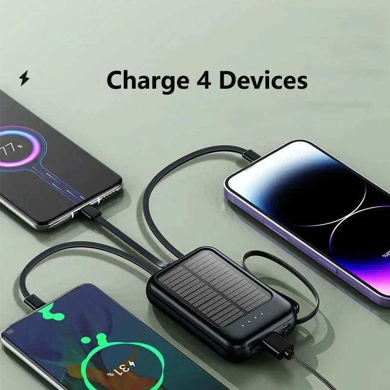 50000mah Güneş Enerjili Powerb - Usb Charger Dynamo incelemesi ve fiyatı
