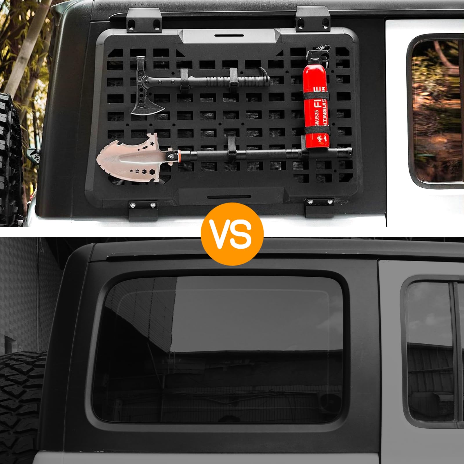 Arka Sağ Cam Molle Paneli Modü - Cargo Rack Aluminum incelemesi ve fiyatı