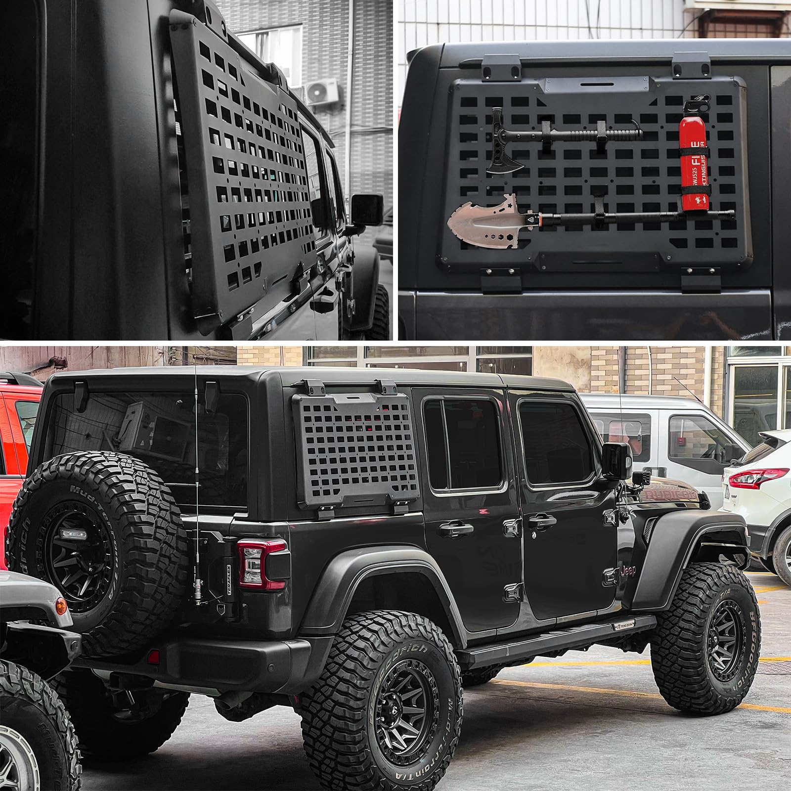 Arka Sağ Cam Molle Paneli Modü - Cargo Rack Aluminum incelemesi ve fiyatı