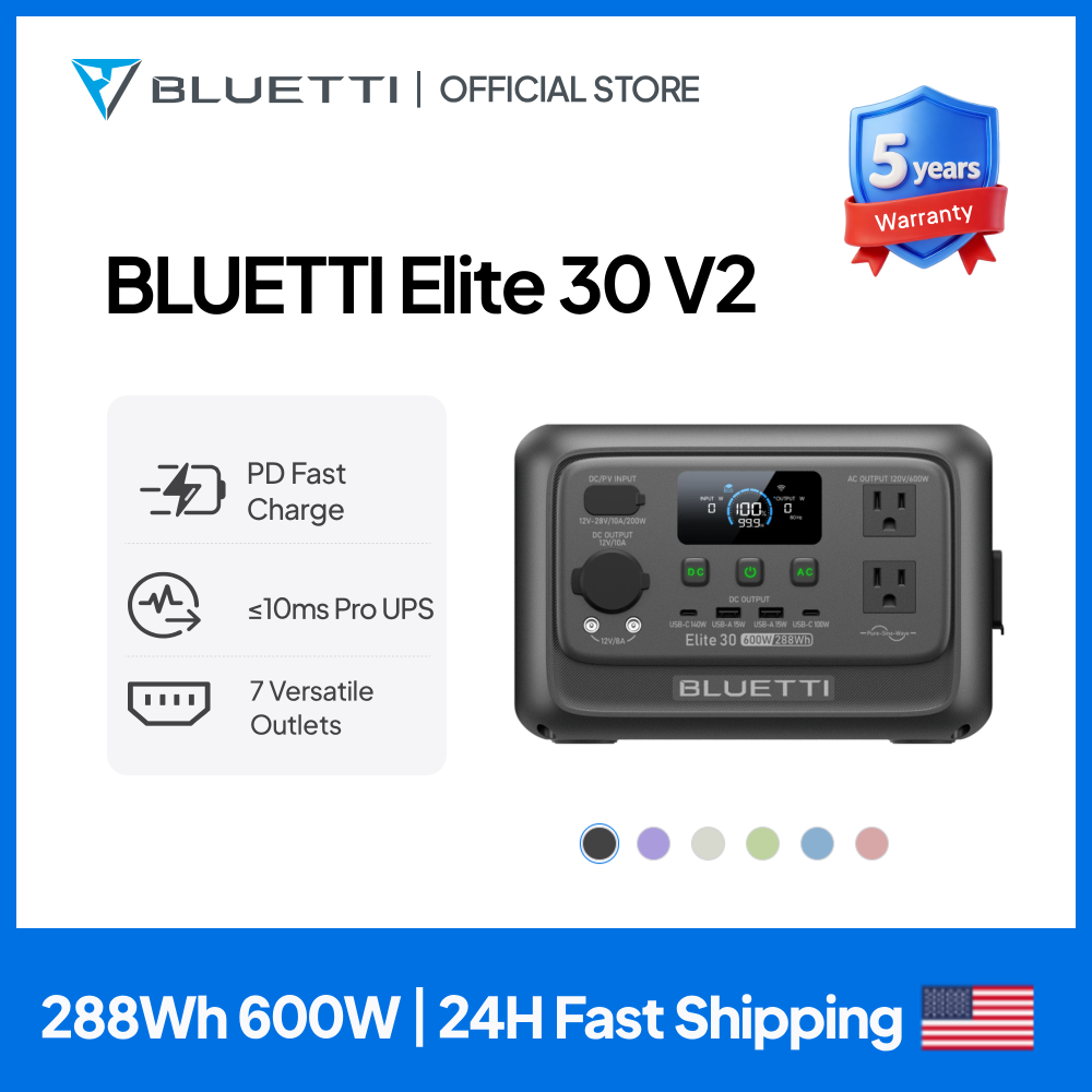 【Yenileme】BLUETTI Elite 30 V2  - Usb Charger Dynamo incelemesi ve fiyatı