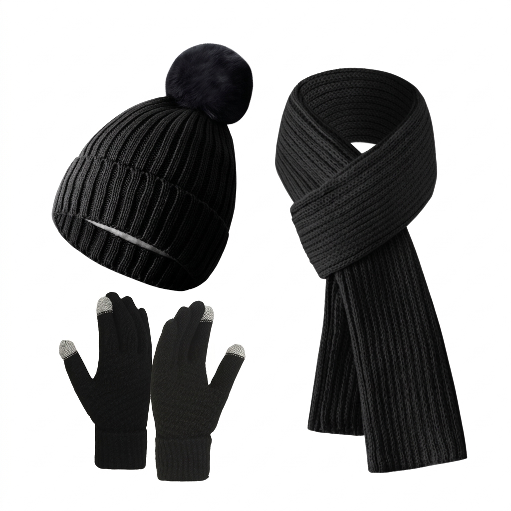 Şık Kışlık Şapka, Atkı ve Eldi - Cycling Commute Essentials incelemesi ve fiyatı