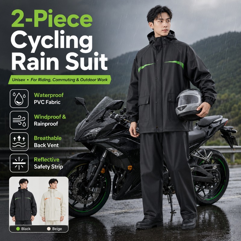 Unisex 2 Parçalı Su Geçirmez B - Cycling Commute Rain incelemesi ve fiyatı